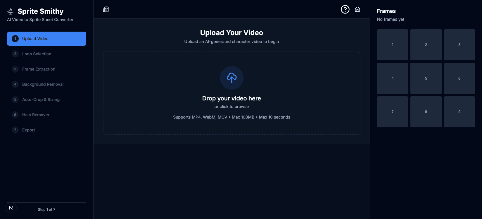 Step 1: Upload your video
